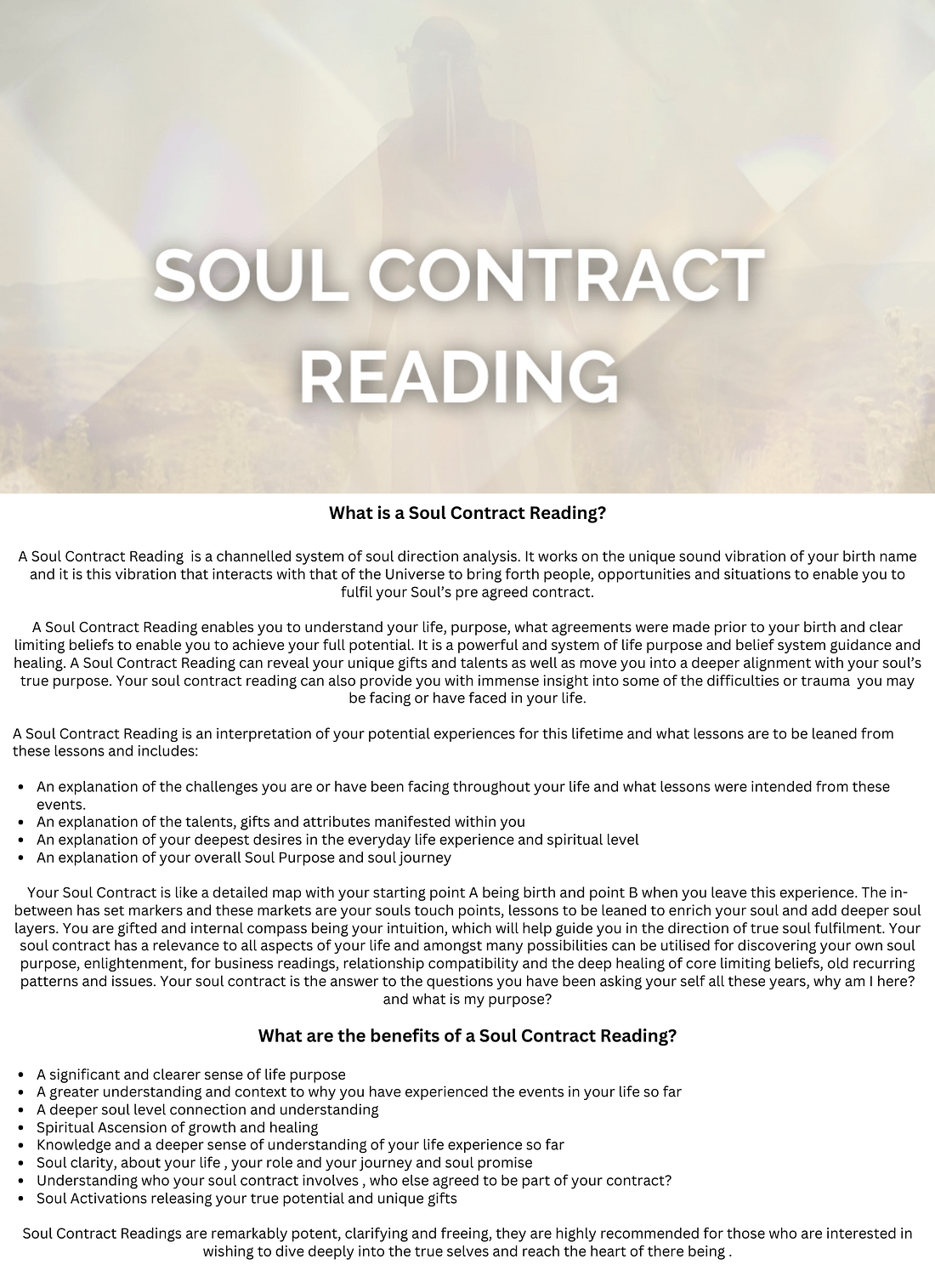 Soul Contractreading